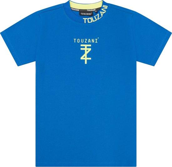 Touzani - T-shirt - GOROMO NAVY (170-176) - Kind - Voetbalshirt - Sportshirt