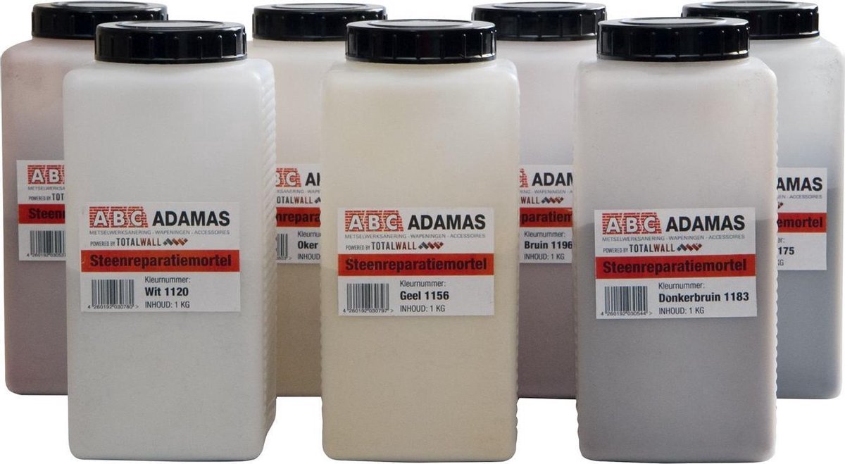 ABC Adamas steenpasta ROODBRUIN 1kg - ABC Adamas