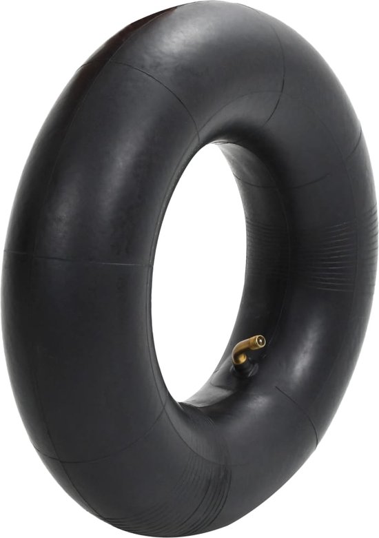 The Living Store Binnenbanden - 13x5.00-6 - Duurzaam - slijtvast rubber - Gebogen TR87 ventiel - 30 cm buitendiameter - 15 cm binnendiameter van The Living Store — afbeelding 4