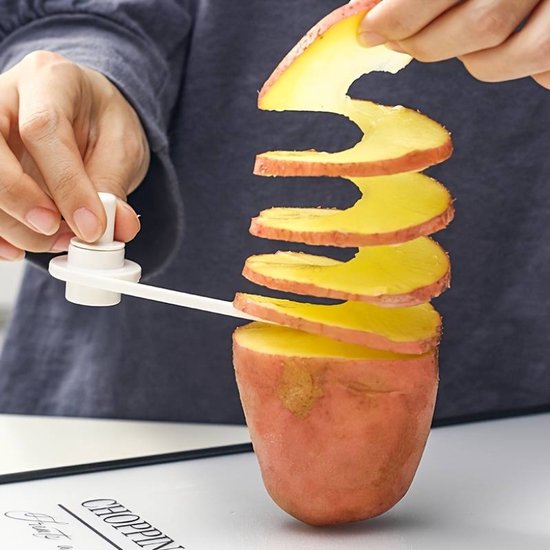 TRANCHEUSE DE POMMES de terre coupe en spirale gadgets de cuisine