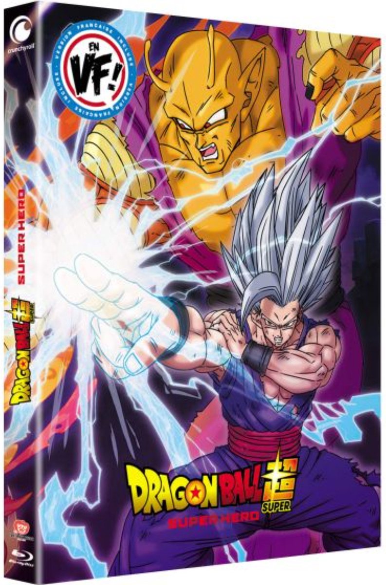 DRAGON BALL SUPER: Super Hero Movie (Blu-ray + DVD, 2022) With Slipcover  $14.99 - PicClick