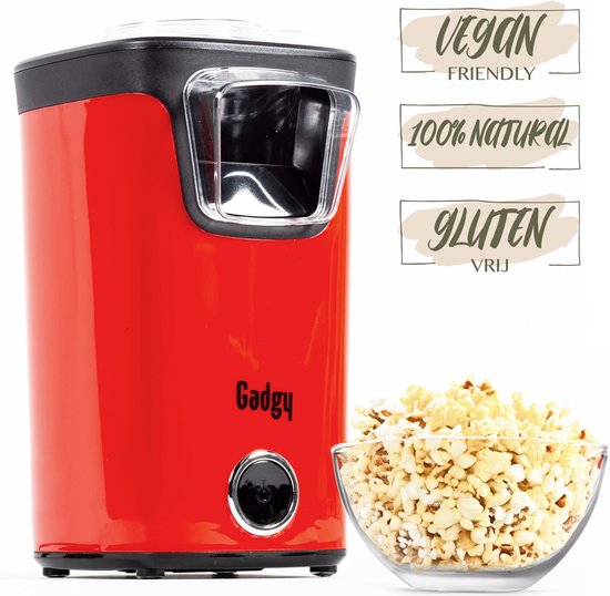 Briesje . welzijn Gadgy Popcorn Machine Design - Machine à pop - corn à air chaud - Popcorn  sucré ou... | bol.com