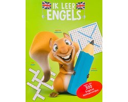 Omslag van Cuberdon Ik leer Engels voor kinderen - Oefenboek met spelletjes - Deel 1