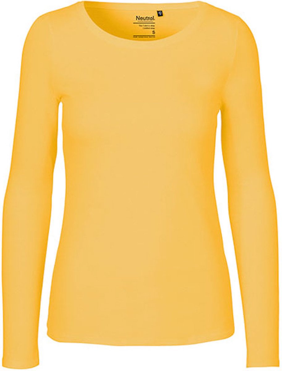 Neutral Ladies´ Long Sleeve T-Shirt NE81050 - Yellow - M