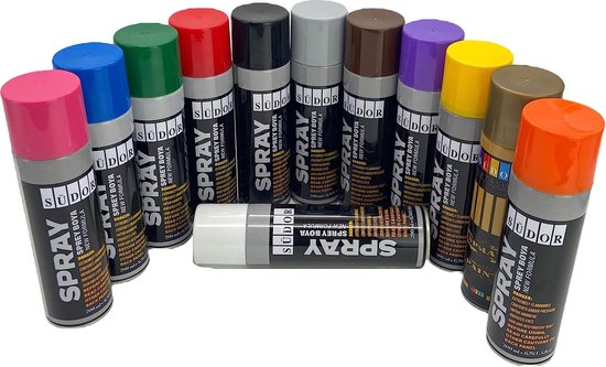 Marqueur acrylique Paint-It 320 noir, blanc, bleu, violet, rouge, vert