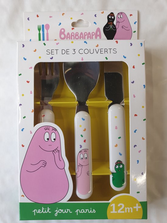 Set de 3 Couverts Barbapapa | PETIT JOUR