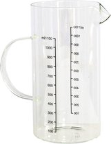 Gerim Kitchen Solutions maatbeker - glas - transparant - 1100 ml