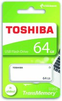 Bol.com USB stick Toshiba U203 White 64 GB aanbieding