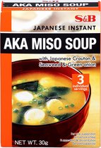 S&B Aka miso soep 30 g