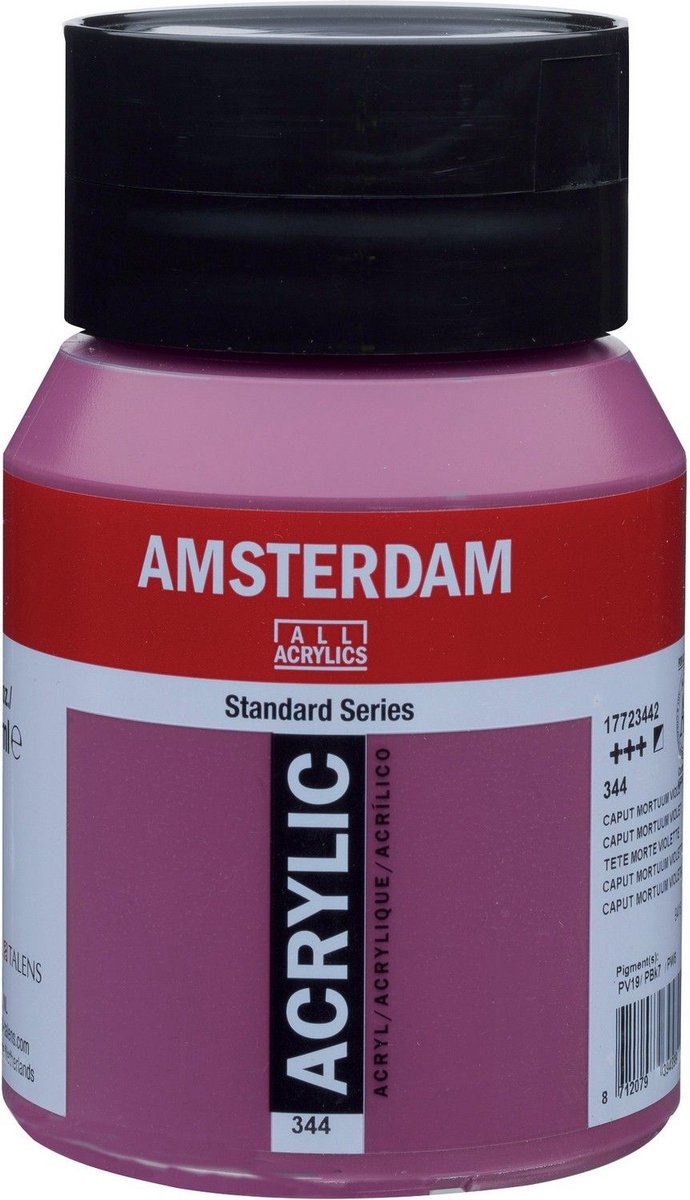 Amsterdam Standard Acrylverf 500ml 344 Caput Mortuum Violet