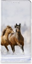 Wallet Book Case Google Pixel 8 Pro Smart Cover Hoesje Paarden