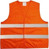CHPN - Oranje Hesje - Reflecterend vest - Veiligheidsvestje - Veiligheidshesje - Hesje - Fluoriserend hesje - Wegenbouw - Veiligheidsvest - One Size - Verkeer