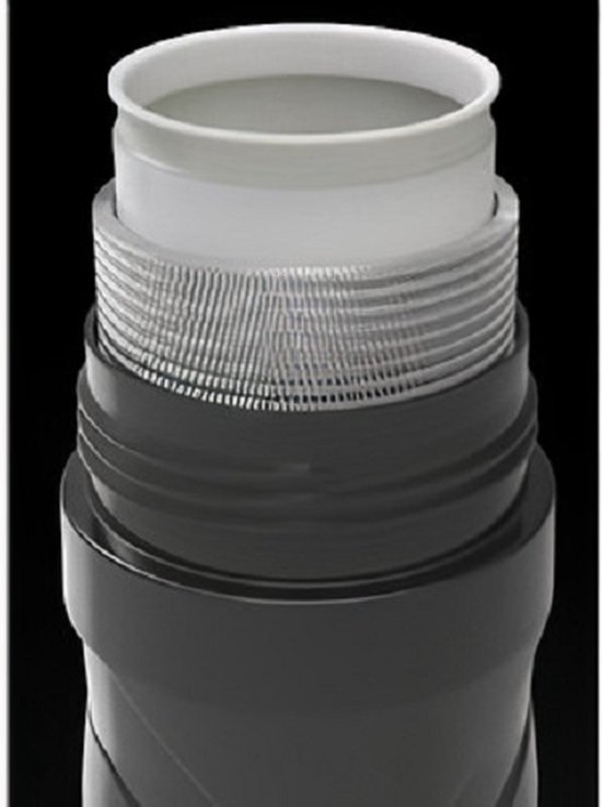 Thermo bidon Polisport T500 - 500 t/m 650 ml - zwart van thermo — afbeelding 3