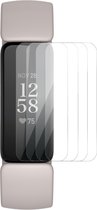 4x Screenprotector geschikt voor Fitbit Inspire 2 - Folie Screen Protector geschikt voor Fitbit Inspire 2
