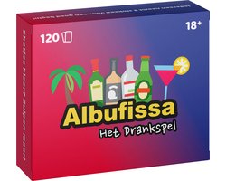 Albufissa het Drankspel - 120 Kaarten - 20 Spicy kaarten - Nederlandstalig