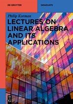 De Gruyter Textbook- Lectures on Linear Algebra and its Applications
