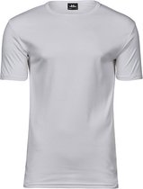 Men's Interlock T-shirt met korte mouwen White - XXL