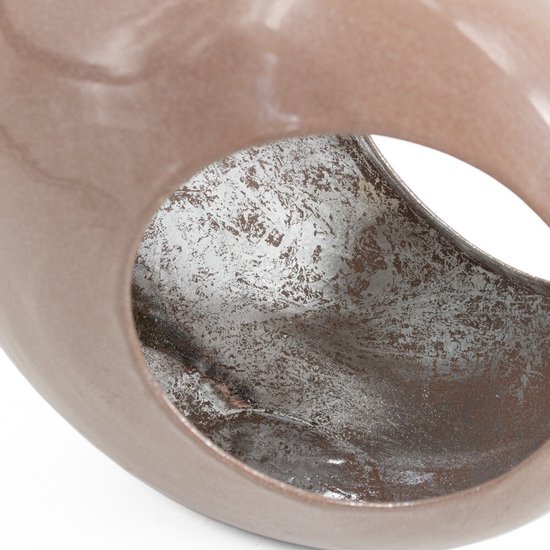 Lanterne oeuf sur pied lavande - Kolony - Métal - Violet