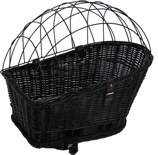 Provence Rieten Fietsmand Bagagedrager&kussen van Pro — afbeelding 5