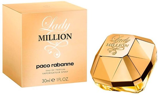 Paco Rabanne Lady Million 30 ml Eau de Parfum - Damesparfum - Paco Rabanne