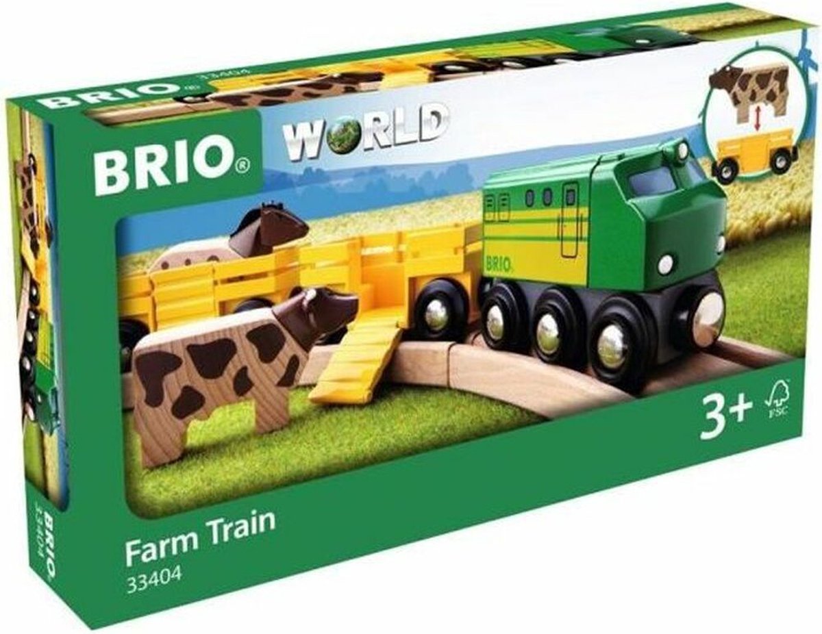BRIO Trein met boerderijdieren - 33404 — afbeelding 9