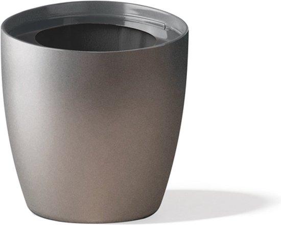 Michael Noll Champagnerkühler, Weinkühler, Flaschenkühler, Aluminium, Silber, S, M, L, 20 cm, 23
