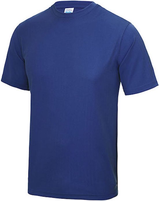 Vegan T-shirt met korte mouwen Cool T 'Royal Blue' - 3XL