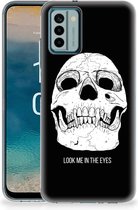 Silicone Case Nokia G22 Telefoonhoesje Skull Eyes