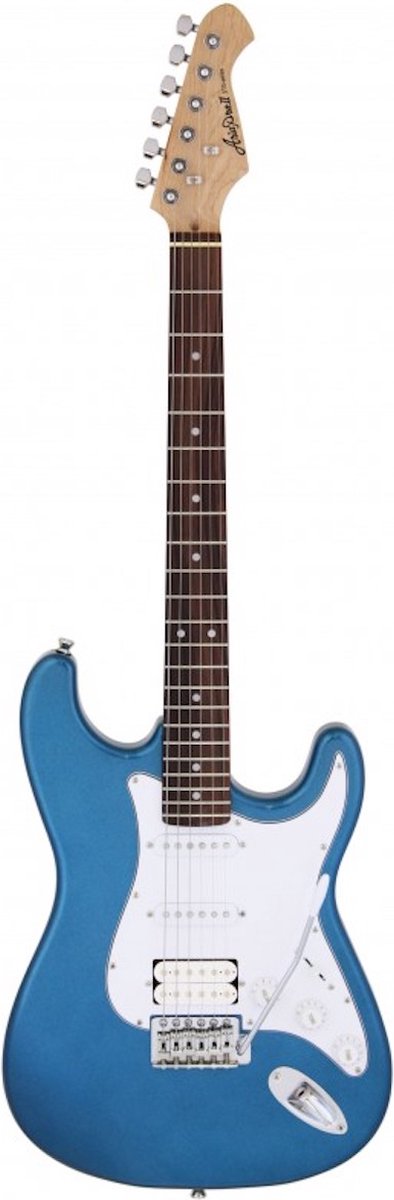 Aria TG-004 MBL metallic blauw stratocaster elektrische gitaar