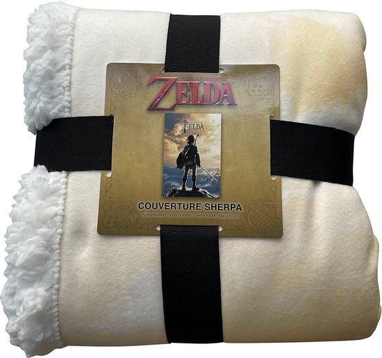 Nintendo - Link Zelda Breath of the Wild Sherpa Deken