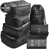 VAIVE Packing cubes - Koffer Organizer set - Bagage Organizers - Compression Cube - Travel Backpack Organizer