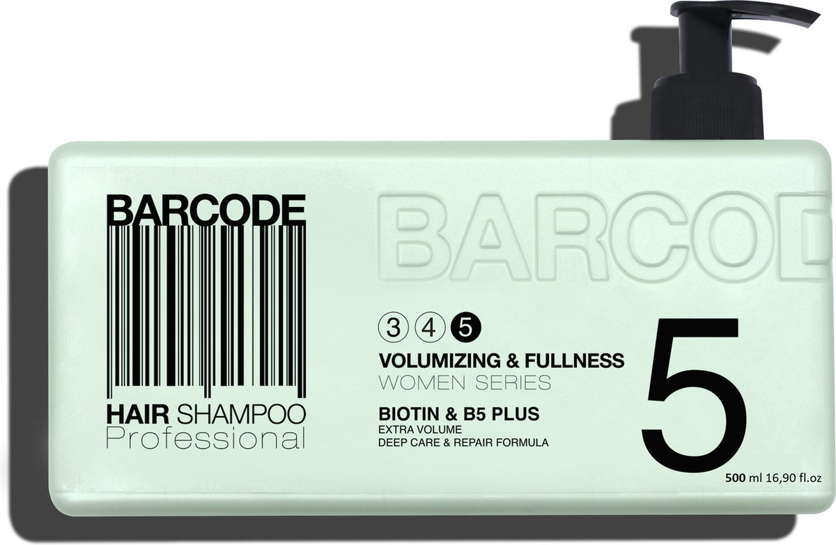BARCODE - Hair Shampoo - Volumizing & Fullness - 500ml