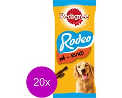 Pedigree Rodeo Snack 70 g - Hondensnacks - 20 x Rund