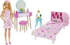 Barbie slaapkamerset voor Barbiepoppen - Barbie meubels