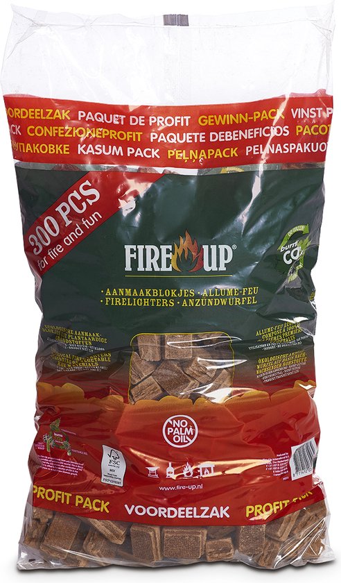 Fire-Up Firelighters Discount bag 300 pièces