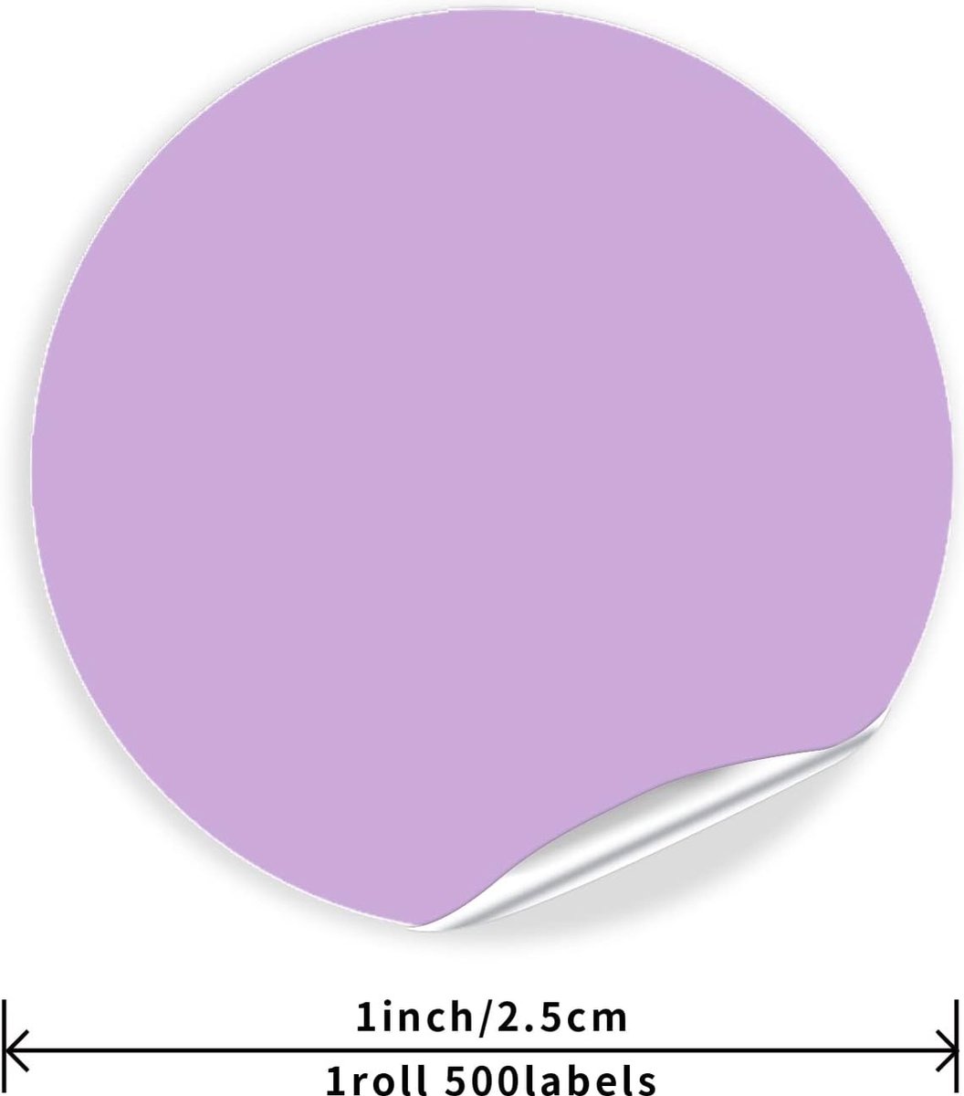 8mm Autocollants à Points Colorés, 6160 Pièces Points Adhésifs