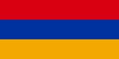 Armeense Vlag 200x300cm