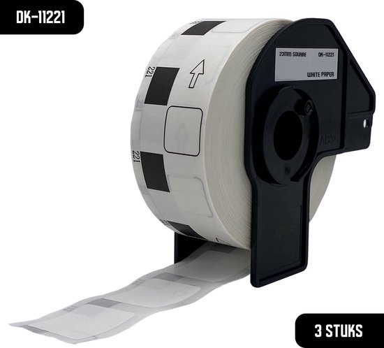 G&G Etikettenrollen Für Etikettendrucker Ersetzt Brother DK 11208 Etikettenrollen Fuer Etikettendrucker 665579