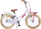 Vélo pour enfants Volare Excellent - Filles - 20 pouces - Wit - Deux freins à main