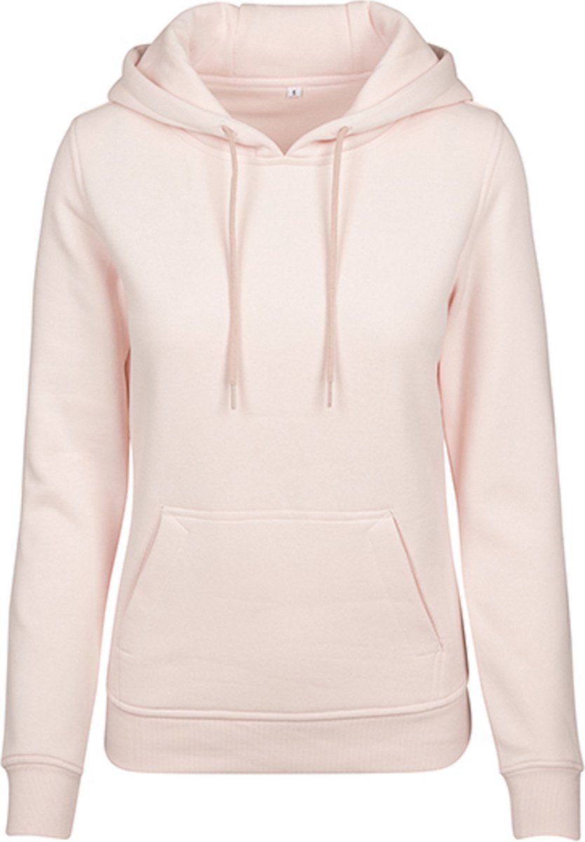Build Your Brand Heavy Dames Hoodie Roze