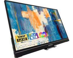 Arzopa A1 GAMUT – Draagbare Monitor – 60Hz – Portable Display – Speakers – Monitor - Beeldscherm – 15.6 Inch – IPS - Full HD