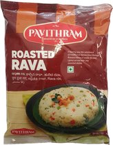 Pavithram - Geroosterde Rava - Griesmeel - Semolina - 3x 1 kg