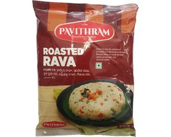 Pavithram - Geroosterde Rava - Griesmeel - Semolina - 3x 1 kg
