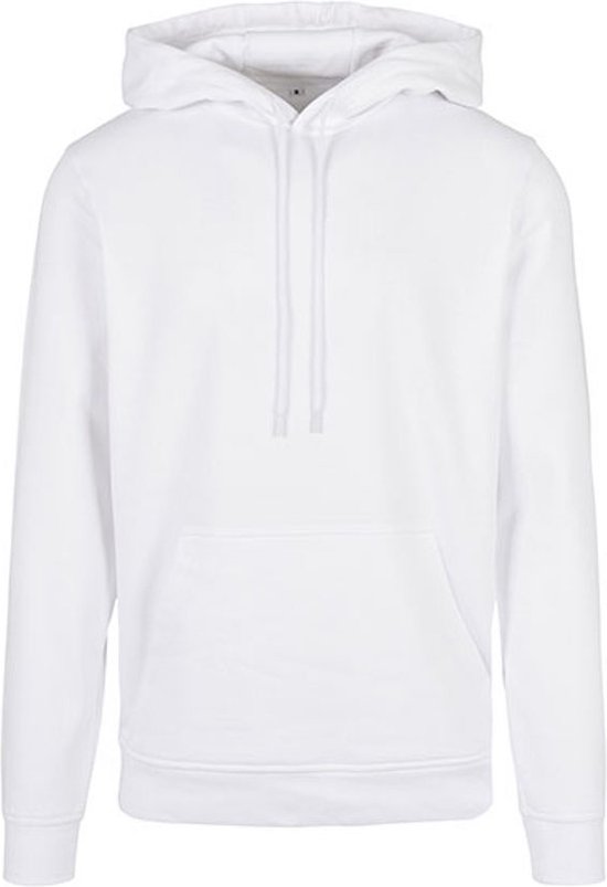 Unisex Hoodie 'Basic' met capuchon White - 5XL