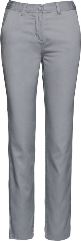 Pantalon Femme 3XL WK. Conçu pour Work Argent 65 % polyester, 35 % Katoen