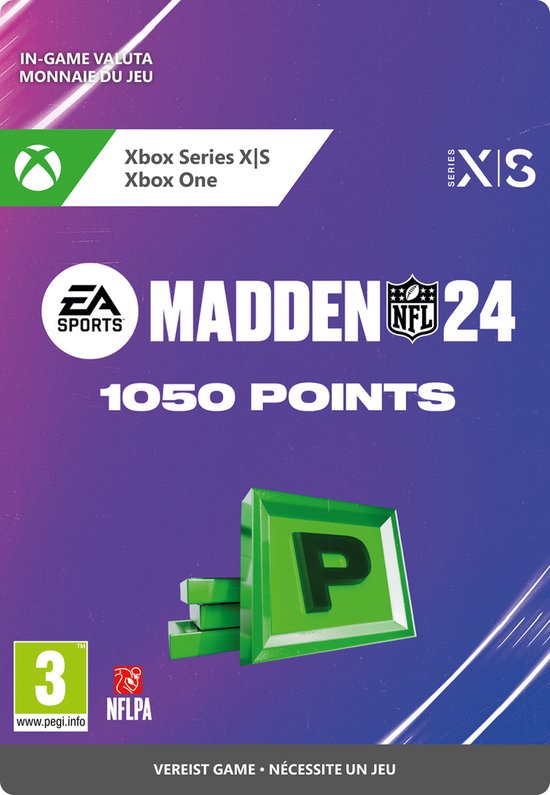 Xbox Series X, S and Xbox One MADDEN NFL 23: 12000 Madden Points [Download]