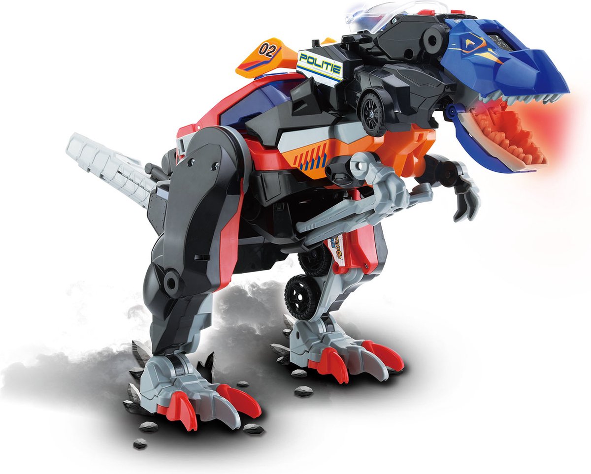 VTech Switch & Go Dino's - 3-in-1 Mega T-Rex - Kinder Speelgoed Dinosaurus - Interactief speelfiguur - Cadeau - Vanaf 4 Jaar - VTech