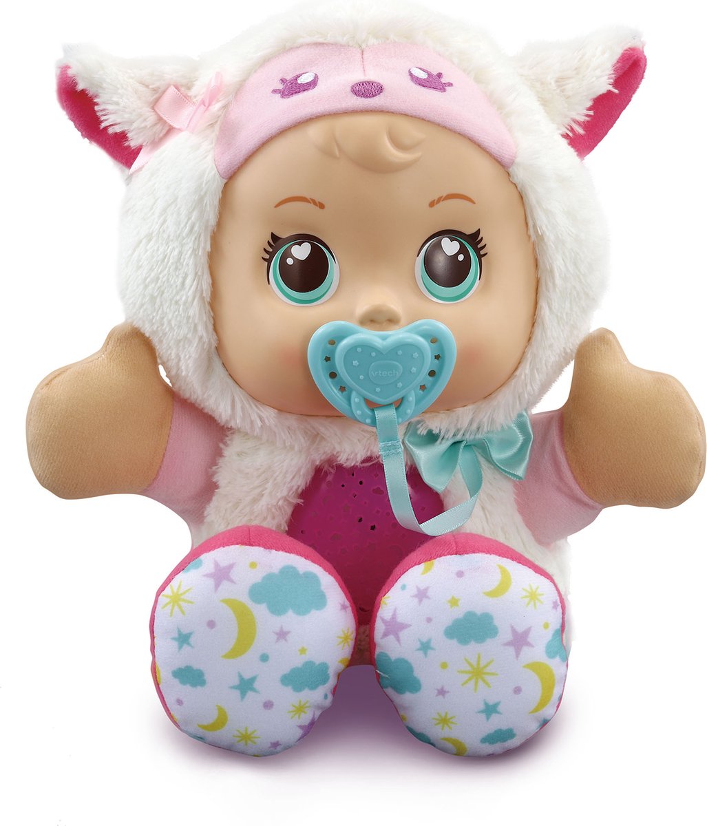 VTech Little Love Mijn Knuffelpop Dromenland - Educatief Babyspeelgoed - Liedjes en Kleuren Speelgoed - Van 15 tot 6 Jaar