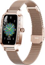 Bizoule Smartwatch Bellesita Or Rose - Montre Smart Femme - Montre Digitale Podomètre - Android et Apple