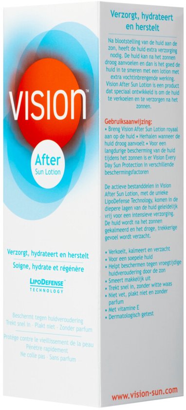 Vision Aftersun Lotion - Aftersun voor lichaam en gezicht - 180 ml